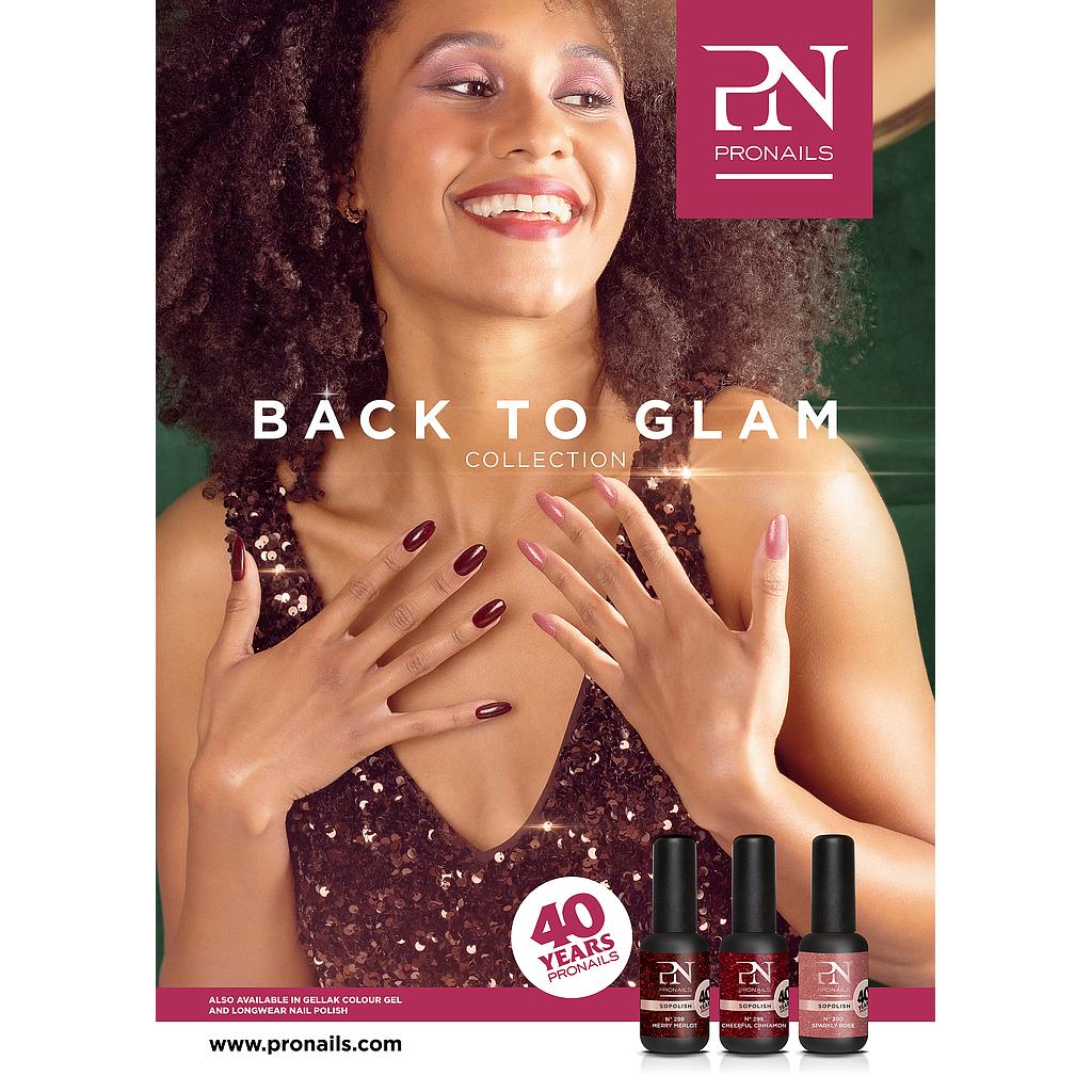 PN Poster Back To Glam 50 x 70 cm hasta fin de existencias