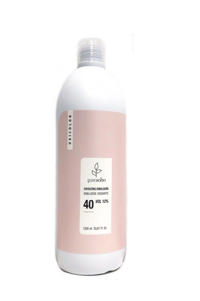 GREENSOHO OXICOLOR 40VOL 1000ML cx12 hasta fin de existencias