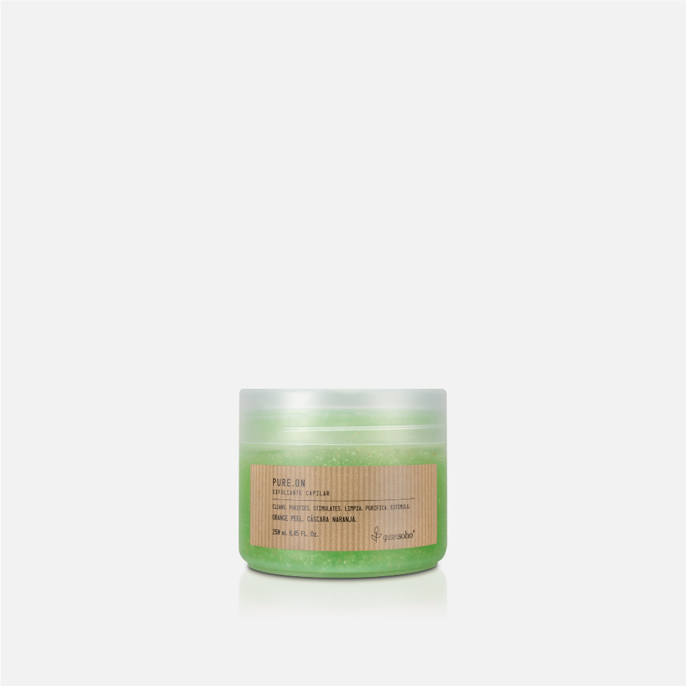 GREENSOHO PURE ON 250ML exfoliante capilar