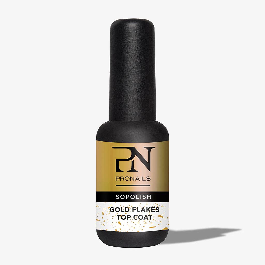 PN SOP Gold Flakes Top Coat