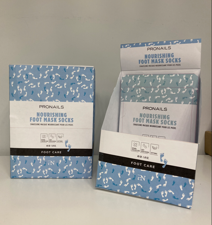 PN Calcetin + Tratamiento Hidratante DISPENSADOR 10uds.