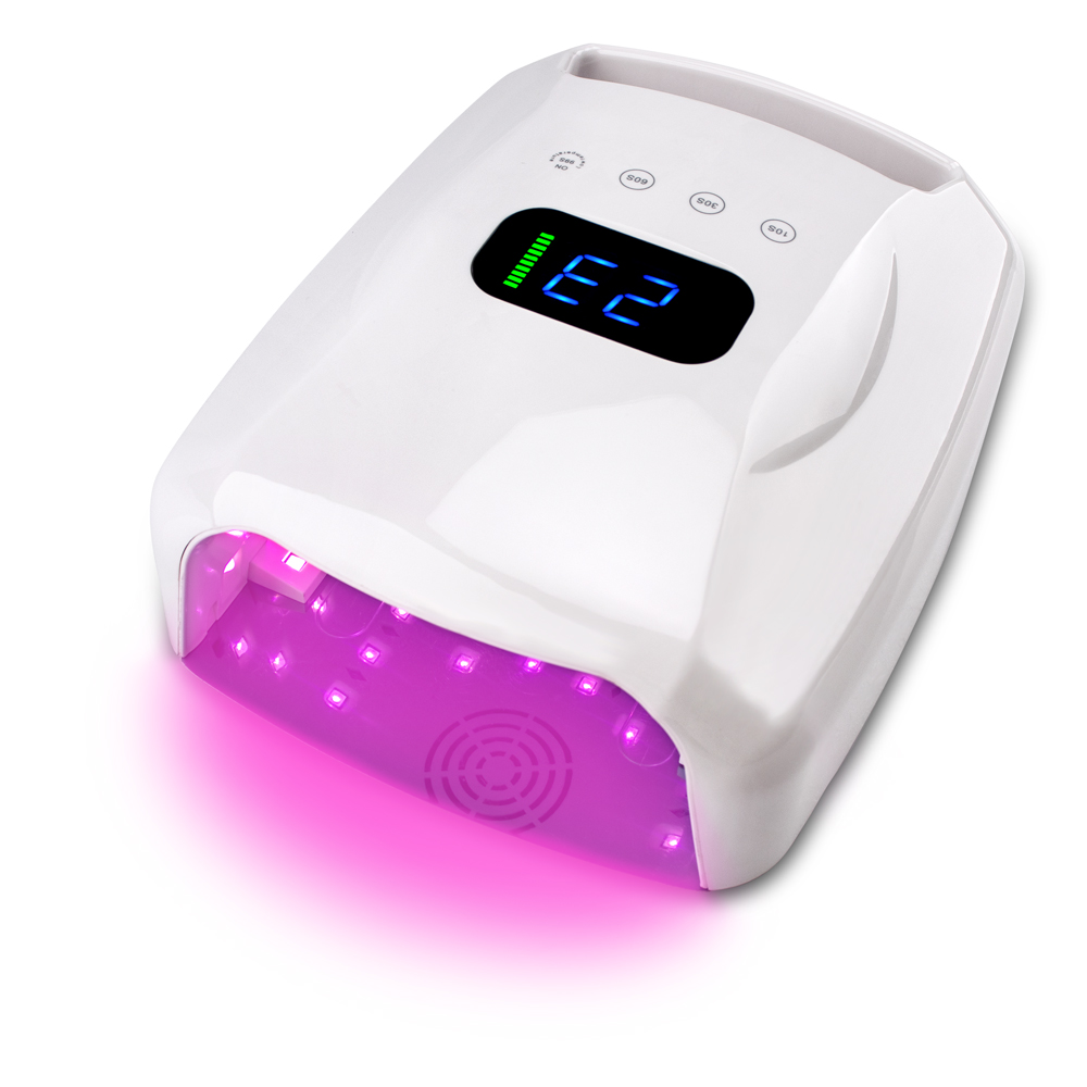 LAMPARA UÑAS LED HIGH POWER BATERIA COLOR BLANCO hasta fin de existencias