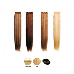 CABELLO NAT. TEJ. LISO COLOR 25 50/60cm 100gr