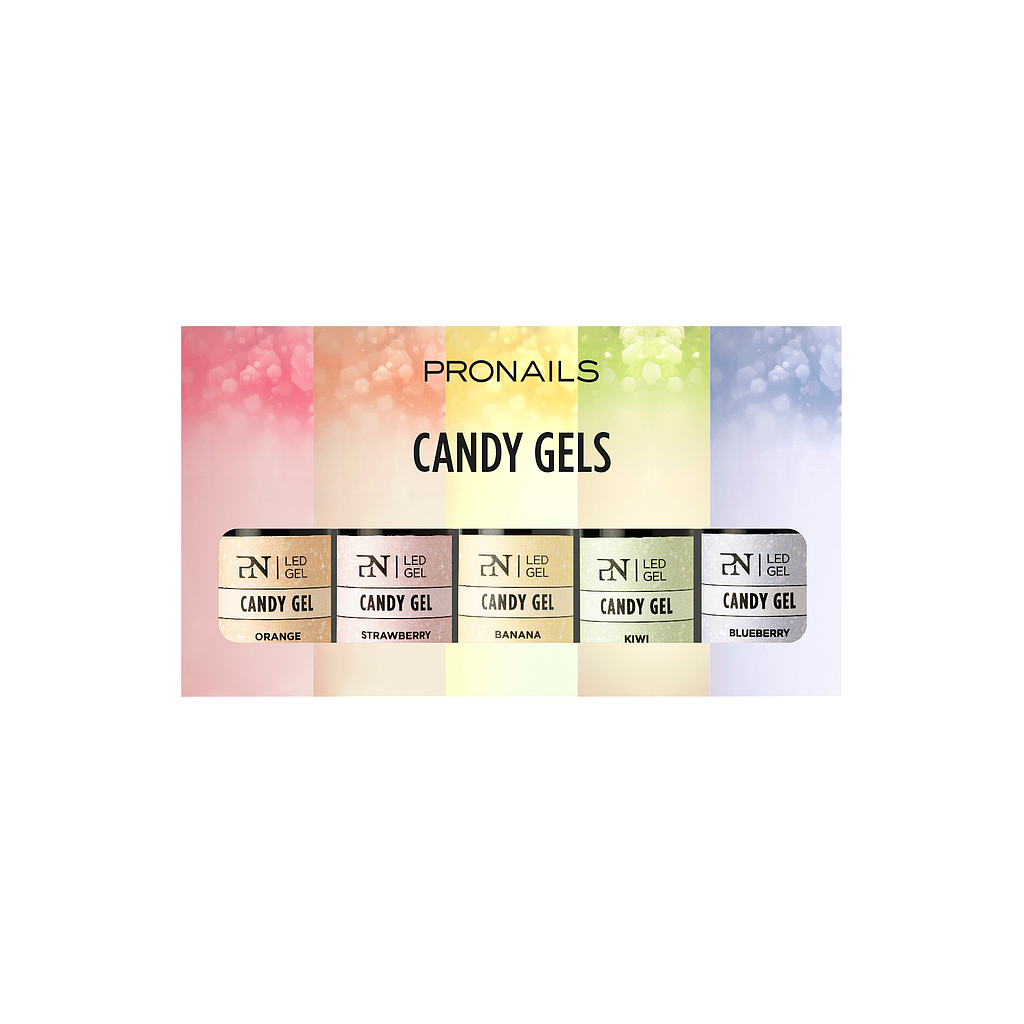 PN Kit geles Candy 5x8 ml