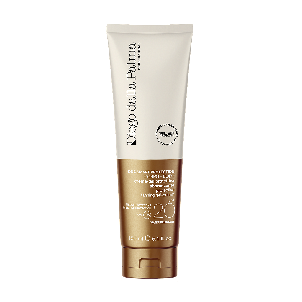 DDP SOLAR Gel-crema bronceador y protector SPF20 cuerpo 150ml