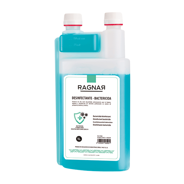 DESINFECTANTE BACTERICIDA VIRICIDA 1L RAGNAR cx10