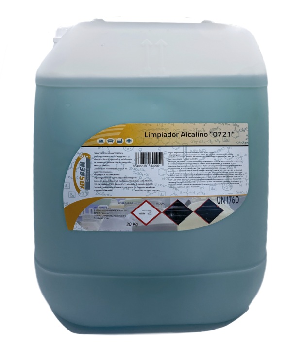 DESENGRASANTE LIMPIADOR ALCALINO BAJO EN ESPUMA 20KG FREGADORA