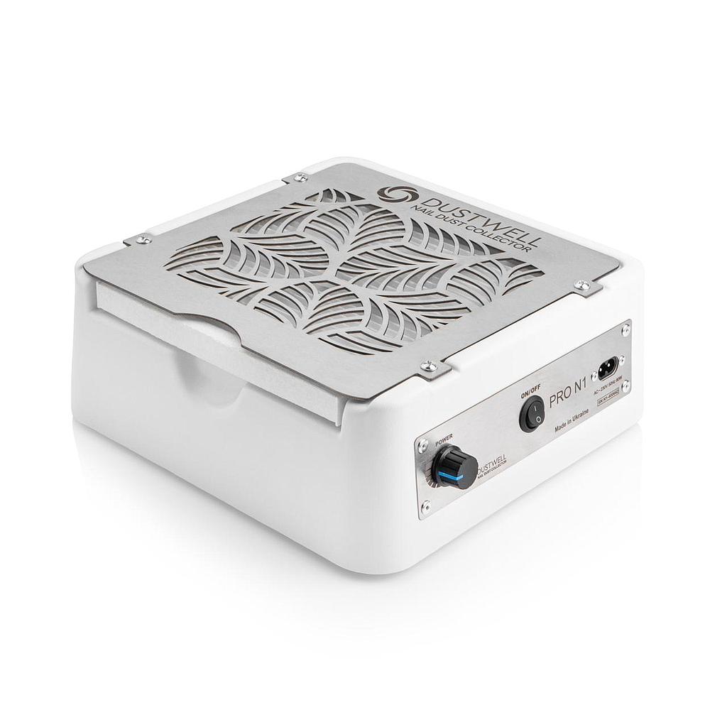 ASPIRADOR POLVO SOBREMESA PRO N1 90W DUSWELL ultra potente blanco con platina plata