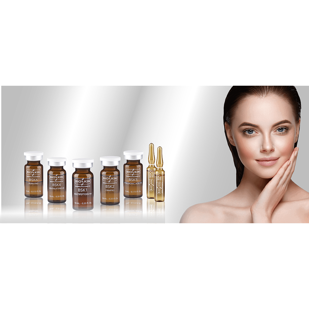BIOSKIN Kit inicial facial 7 viales (BSK2/3/5/8/14/31/32)