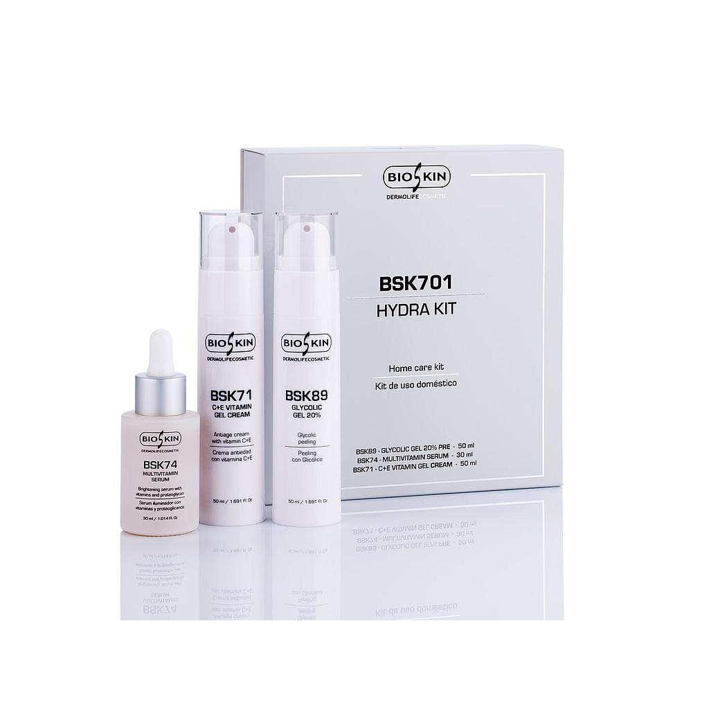 BIOSKIN HYDRA KIT TRATAMIENTO HIDRATANTE INTENSIVO(BSK89+BSK74+BSK71)