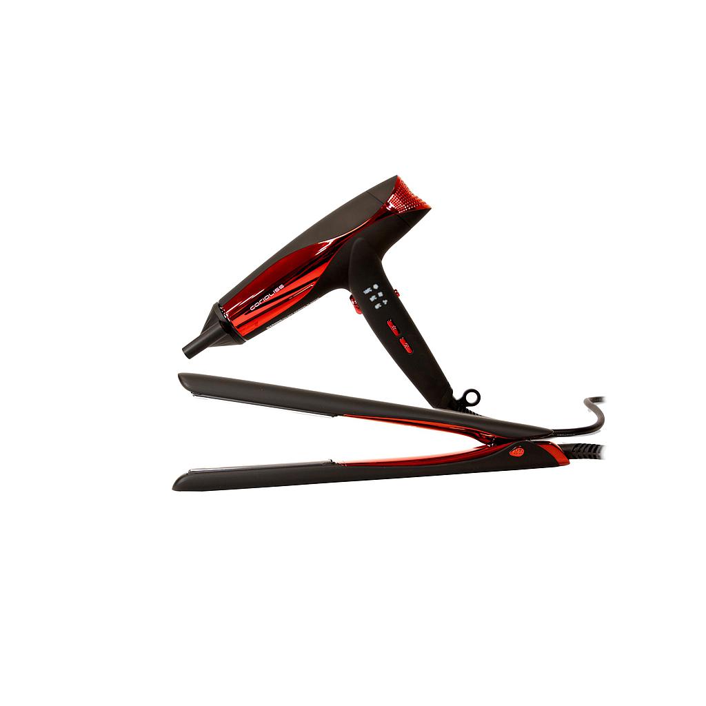 PLANCHA C5 BLACK RED + WIND KIT CORIOLISS
