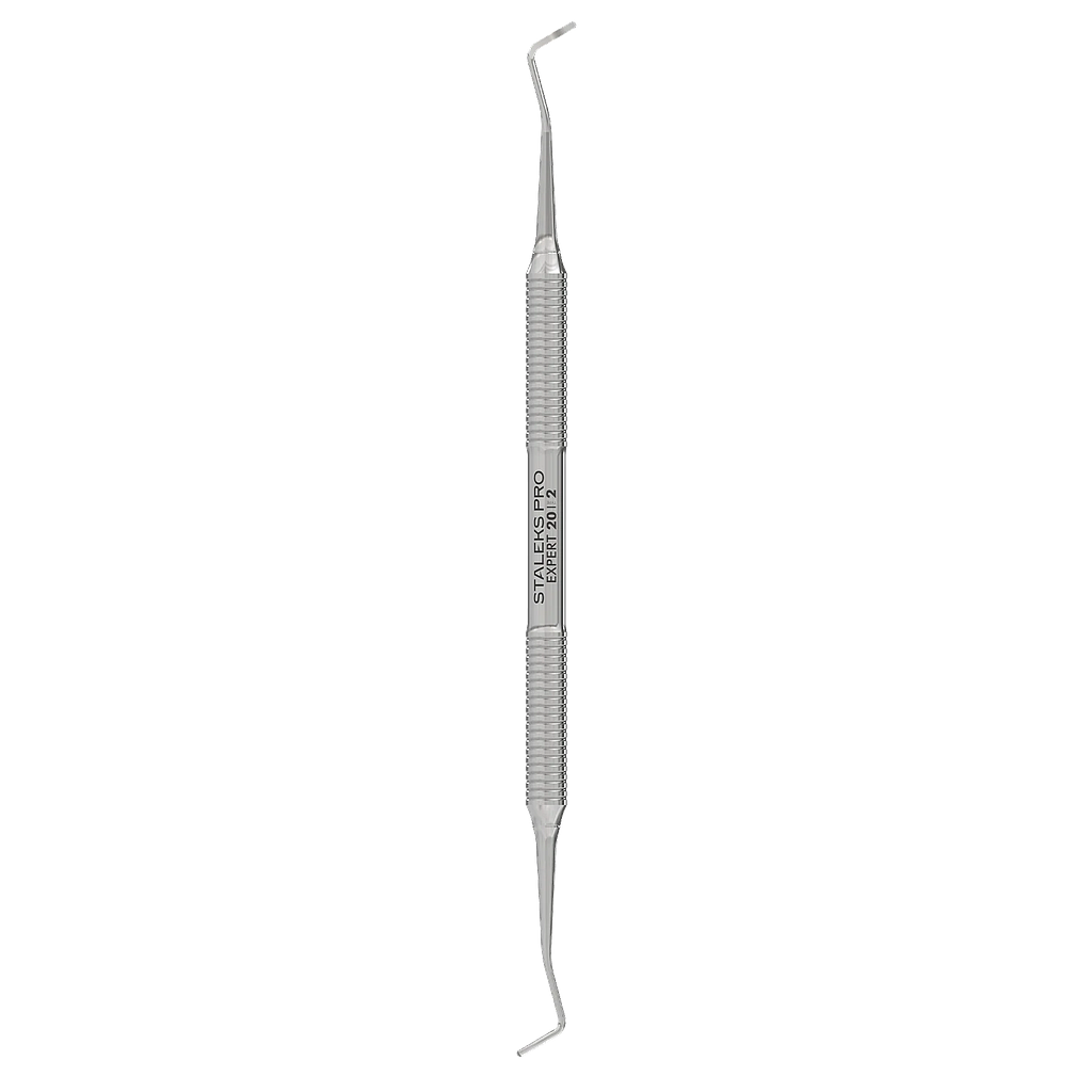 ESPATULA PEDICURA EXPERT 20 TIPO 2 cureta doble punta STALEKS