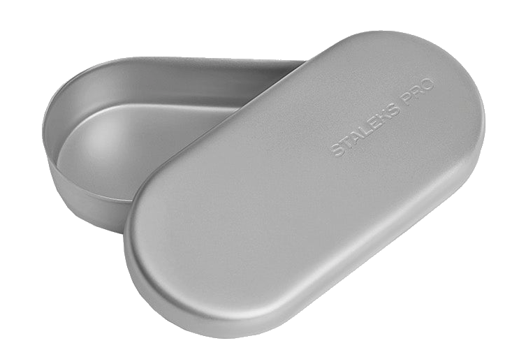 BANDEJA HERRAMIENTAS INOX CON TAPA PARA FRESAS EXPERT 20 TIPO 1 90x40x15mm STALEKS