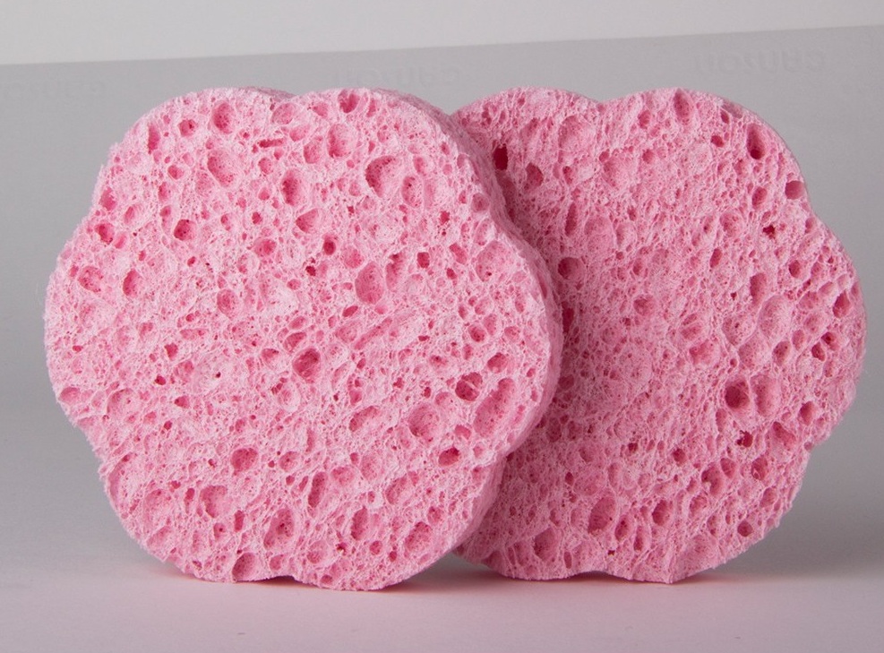 VDT ESPONJA  DESMAQUILLAR ROSA FLOR FACIAL VENDETTA