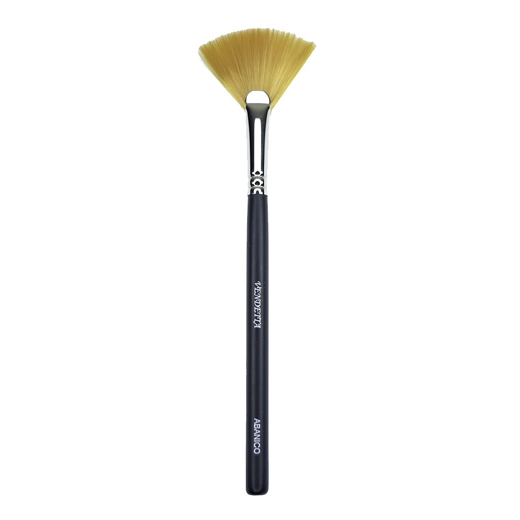 VDT PLATINUM PINCEL ABANICO MAQUILLAJE VENDETA