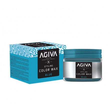 GOMINA COLOR AZUL HAIRPIGMENT WAX 04 BLUE 120gr AGIVA