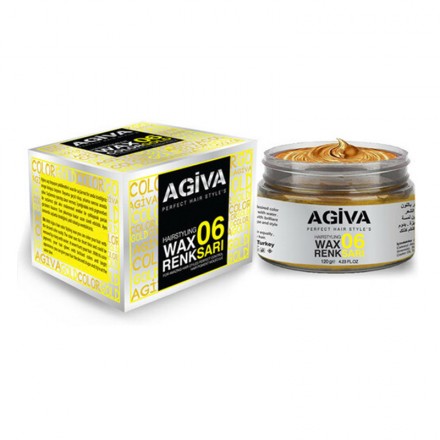 GOMINA COLOR DORADO HAIRPIGMENT WAX 04 GOLD 120gr AGIVA
