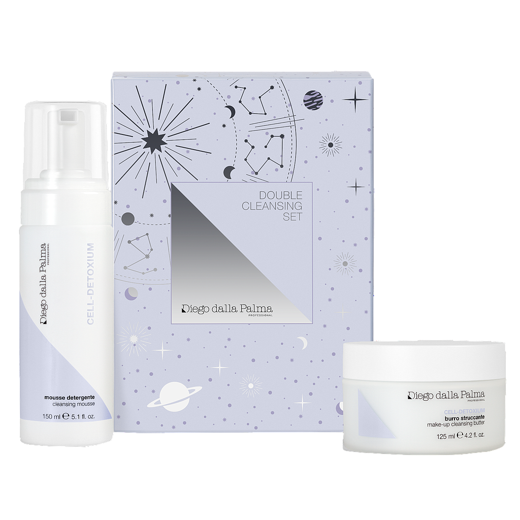 DDP CELL-DETOXIUM Kit doble limpieza (manteca 125 ml + mousse 150 ml)