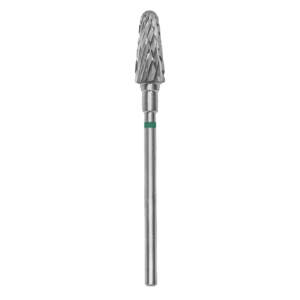 FRESA CARBURO UÑAS VERDE EXPERT diametro 6 mm largo 14mm STALEKS