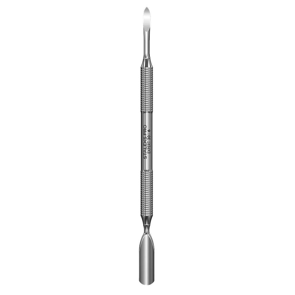EMPUJADOR MANICURA EXPERT 30 TIPO 6 redondeado ancho y limpiador STALEKS